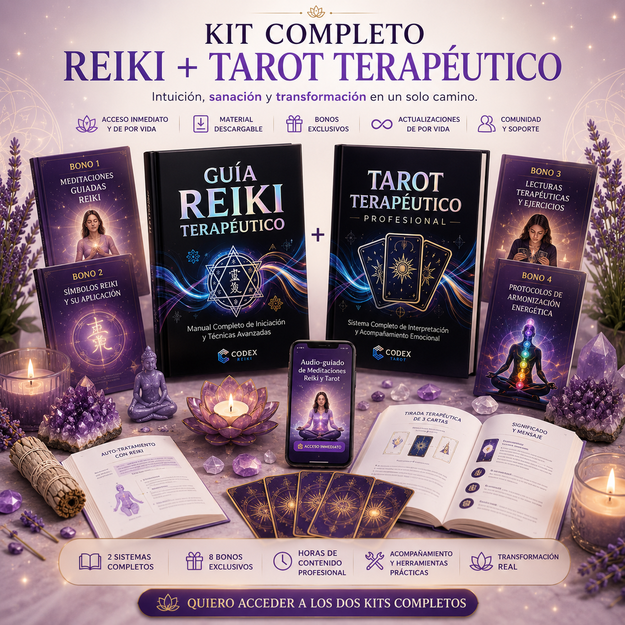 Guía Reiki & Tarot Terapéutico